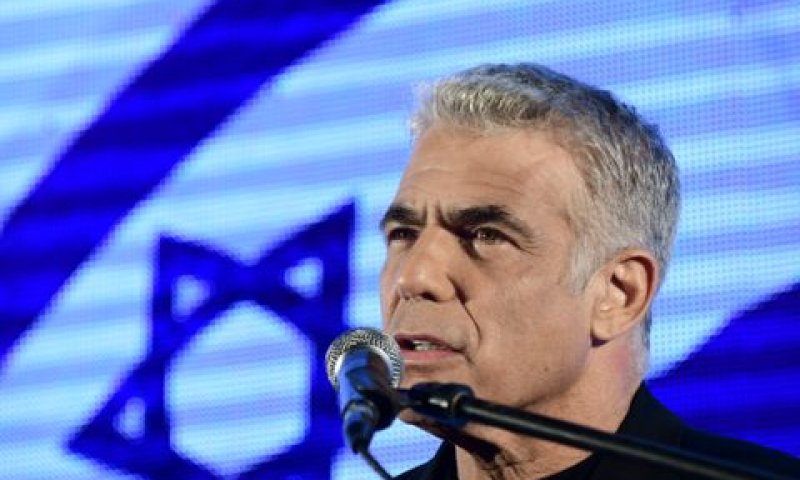 לפיד. הנפגע העיקרי [צילום: תומר נויברג/פלאש 90]