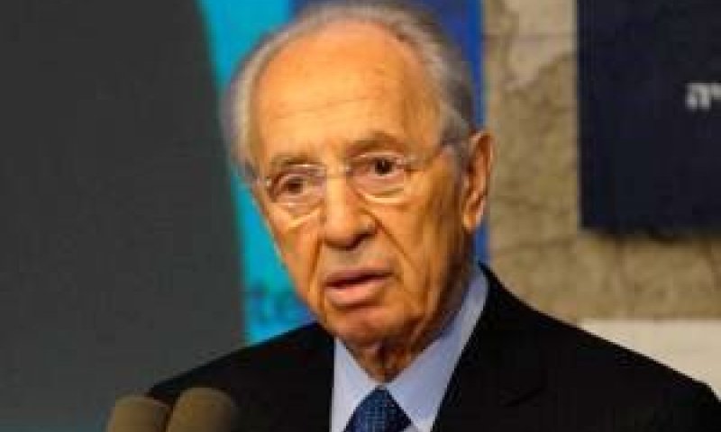 הנשיא פרס. אין לנו ועידה אך יש לנו את האל [צילום: יותם פרום]