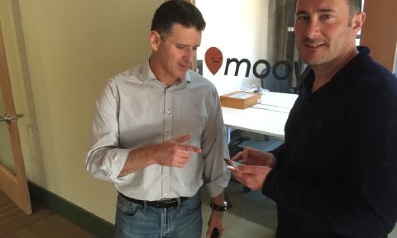 סמנכ"ל השיווק של Moovit, אלכס טורס וניר ארז, מנכ"ל Moovit