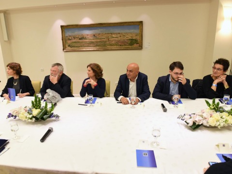 חברי סיעת מרצ [צילום: מארק ניימן/לע"מ]
