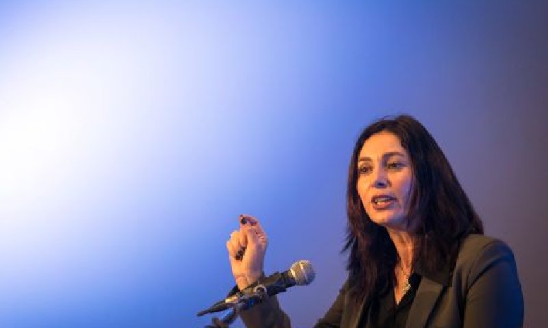 השרה רגב. אחראית בלעדית על הטקס [צילום: הדס פרוש/פלאש 90]