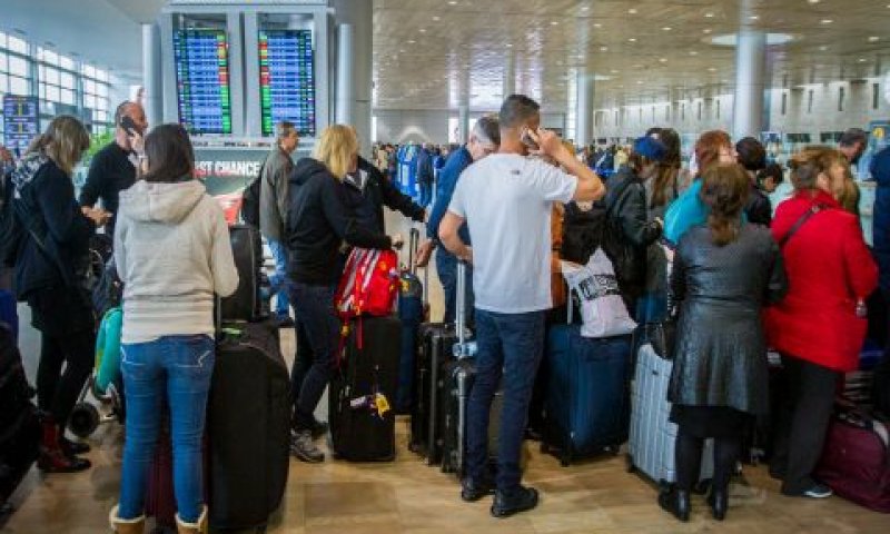 נתב"ג. צפויים עומסים כבדים [צילום: פלאש 90]