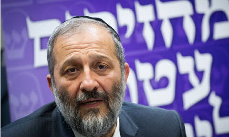 דרעי. עבירות מס חמורות [צילום: מרים אלסטר/פלאש 90]
