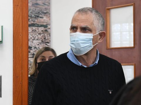 נוני מוזס היום בבית המשפט [צילום: ראובן קסטרו, פלאש 90]
