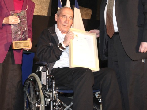חתן פרס מוסקוביץ' לציונות. בימי חוליו [צילום: פלאש 90]