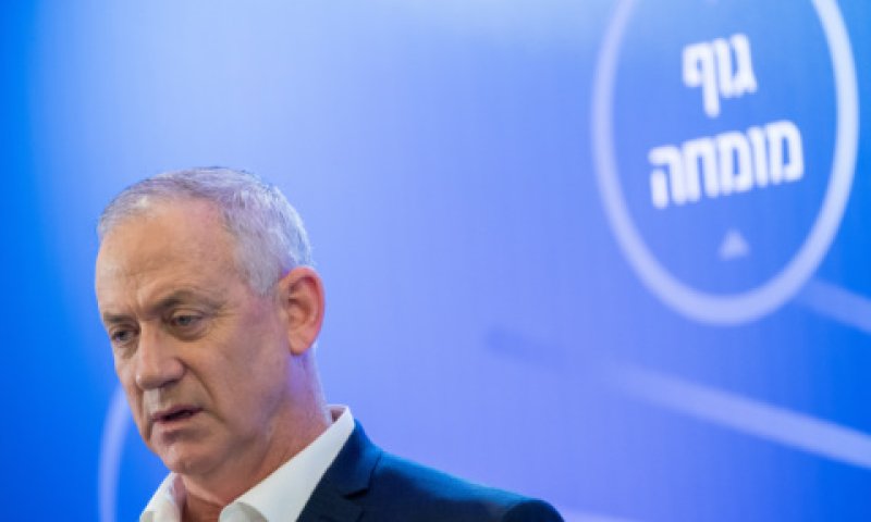 גנץ. "טיפש ואפס מאופס" [צילום: יונתן זינדל/פלאש 90]