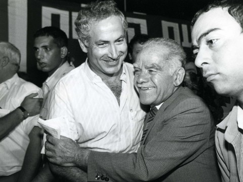 יצחק שמיר ובנימין נתניהו [צילום: פלאש 90]