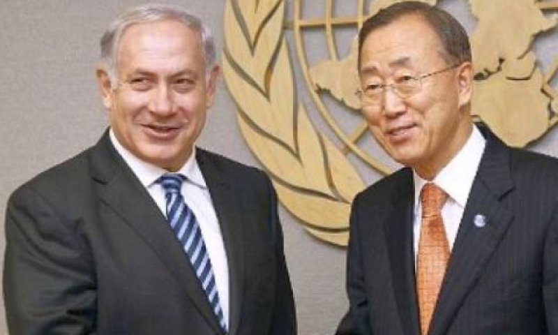 באן ונתניהו. התעלם מהבקשה [צילום: AP]