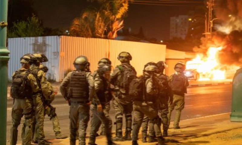 המשטרה בלוד [צילום: יוסי אלוני/פלאש 90]