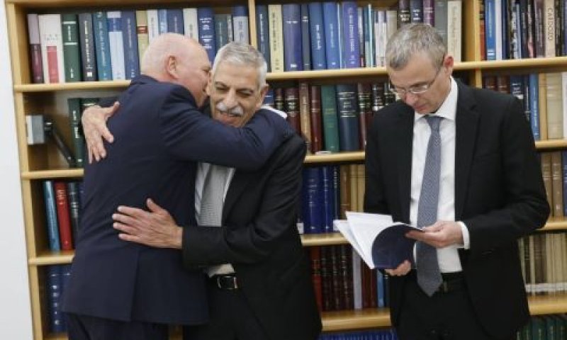 לוין, שהם ופוגלמן. אין נציב מאז מאי 2024 [צילום: הרשות השופטת]