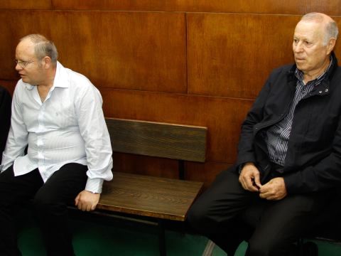 פלד (מימין) וגבעוני. ידעו ואישרו [צילום: ניר קידר]