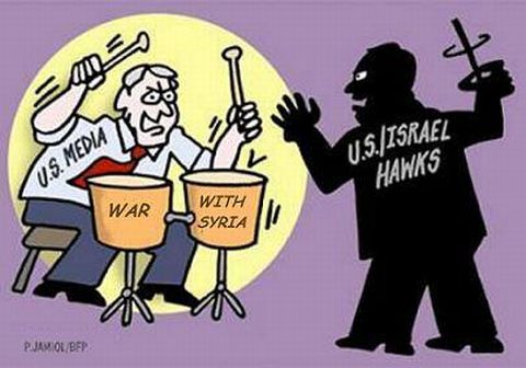 ישראל מחרחרת מלחמה: דף הפייסבוק Syria News