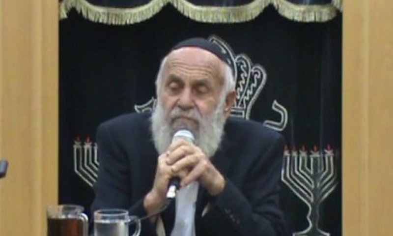 הרב שריד. נתן ערבות [צילום: יוטיוב]