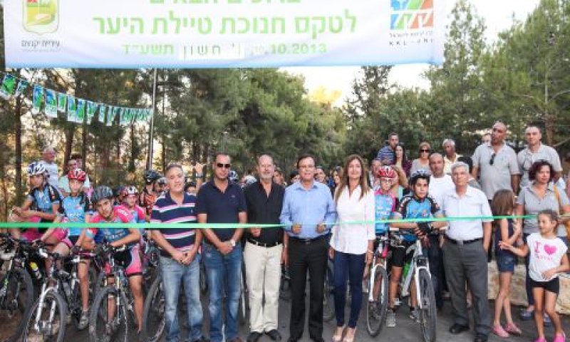 טקס חניכת הטיילת [צילום: דוד ארצי]