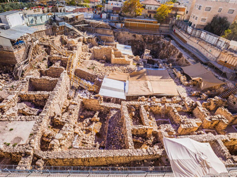חפירות חניון גבעתי בעיר דוד [צילום: קובי הראתי, עיר דוד]