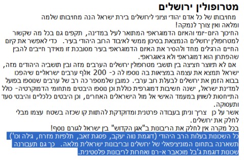 המצע כפי שהופיע באתר המפלגה [צילום: אתר ישראל ביתנו]