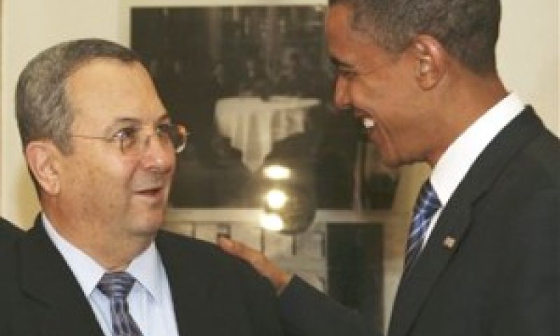 פעמיים ברק. אובאמה ואהוד [צילום: AP]