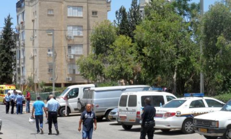 זירת האירוע [צילום: משה מזרחי - סוכנות הידיעות "חדשות 24"]