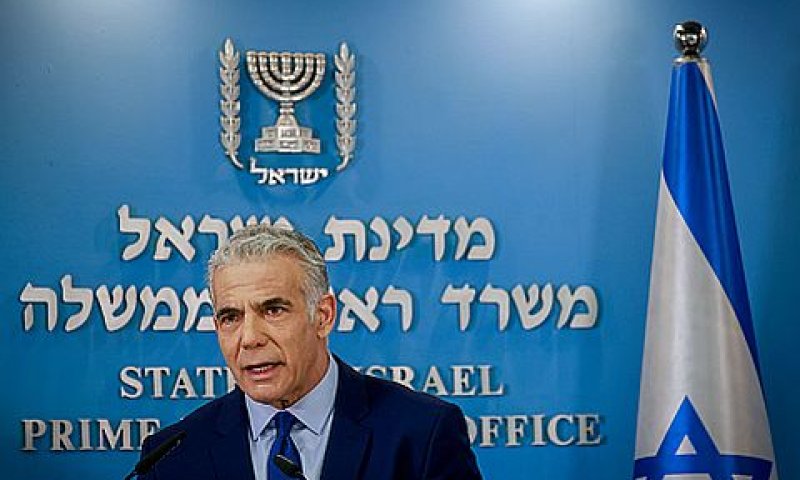לפיד. מודאג [צילום: אוליביה פיטוסי/פלאש 90]