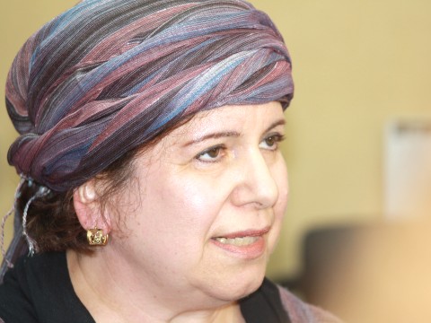 אמונה אלון. קול נשי מובהק [צילום: איציק וולף]