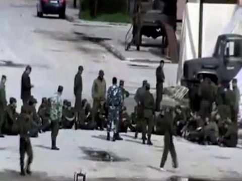 כוחות ביטחון סורים בחמה [צילום: AP]
