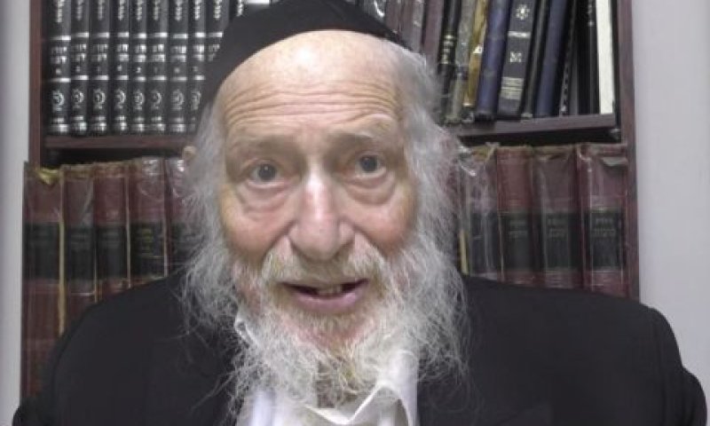 הרב יואל שוורץ זצ"ל [צילום: יוטיוב]