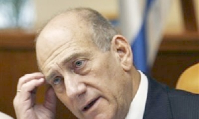 לא נקבל אולטימטומים. אולמרט [צילום: פלאש 90]