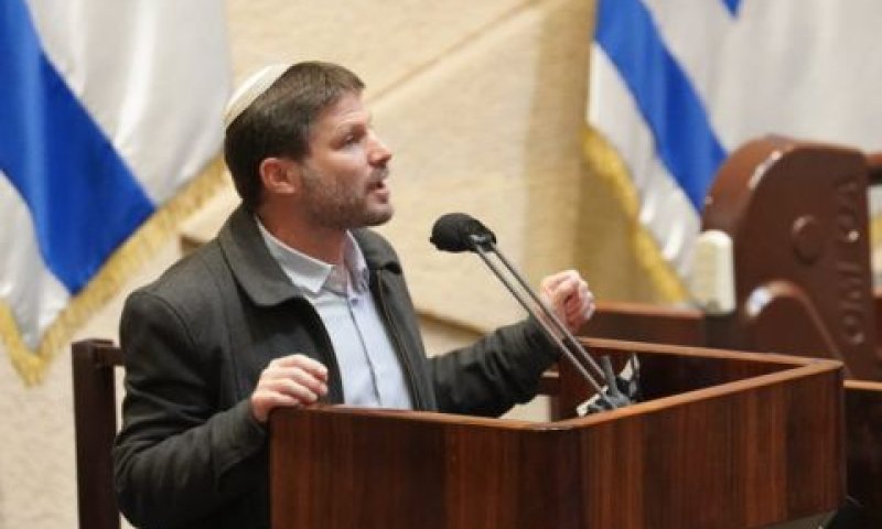 סמוטריץ'. "החלטת ממשלה כבר מחר" [צילום: דני שם-טוב/דוברות הכנסת]