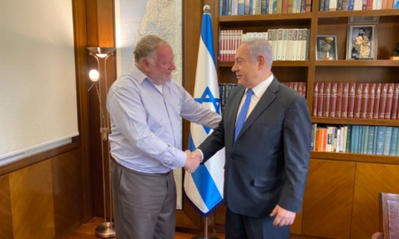 נתניהו וגרין [צילום: יח"צ]