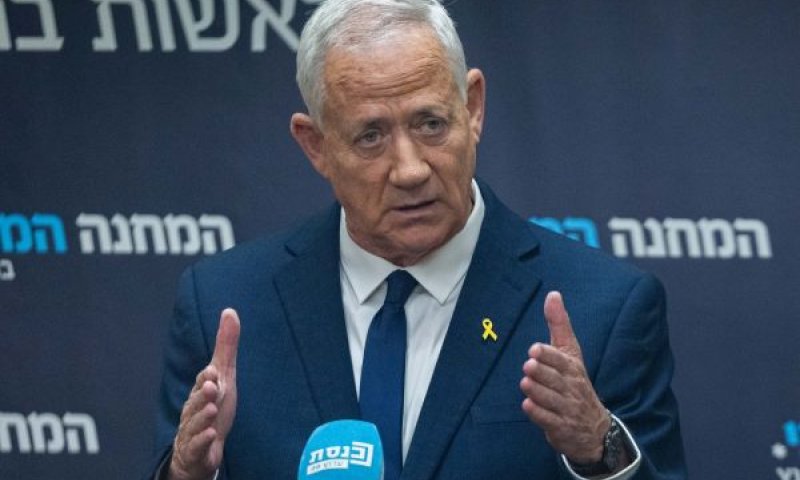גנץ. לא בגד, לא קשר קשר [צילום: יונתן זינדל/פלאש 90]
