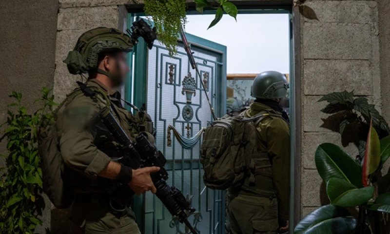 כוח צבאי בדרום סוריה [צילום: דובר צה"ל]