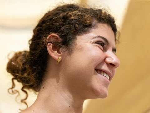 עגיל הזהב היה שייך לאישה או גבר מהמעמד הגבוה בירושלים בתקופה ההלניסטית [צילום: עגיל הזהב היה שייך לאישה או גבר מהמעמד הגבוה בירושלים בתקופה ההלניסטית]