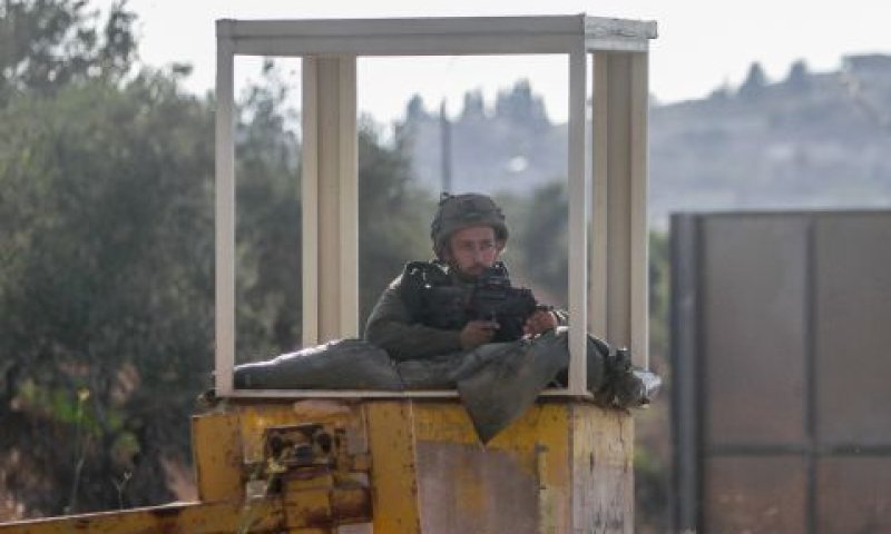 זירת הפיגוע ליד קדומים [צילום: נאסר אישתייה, פלאש 90]
