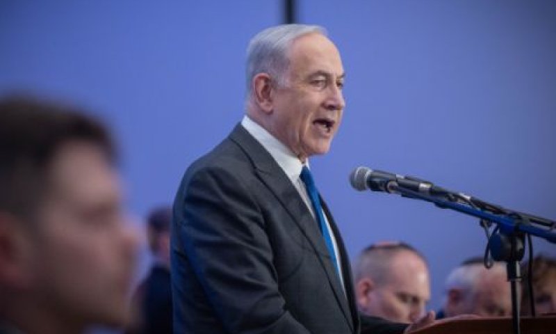 נתניהו. קריאה לטבח נוסף [צילום: חיים גולדברג/פלאש 90]