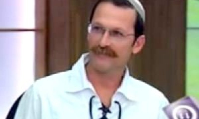 דני הירשברג. מזכ"ל בנ"ע [צילום: מן הטלוויזיה]
