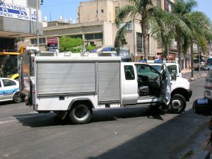 חבלנים הגיעו למקום וערכו סריקות
