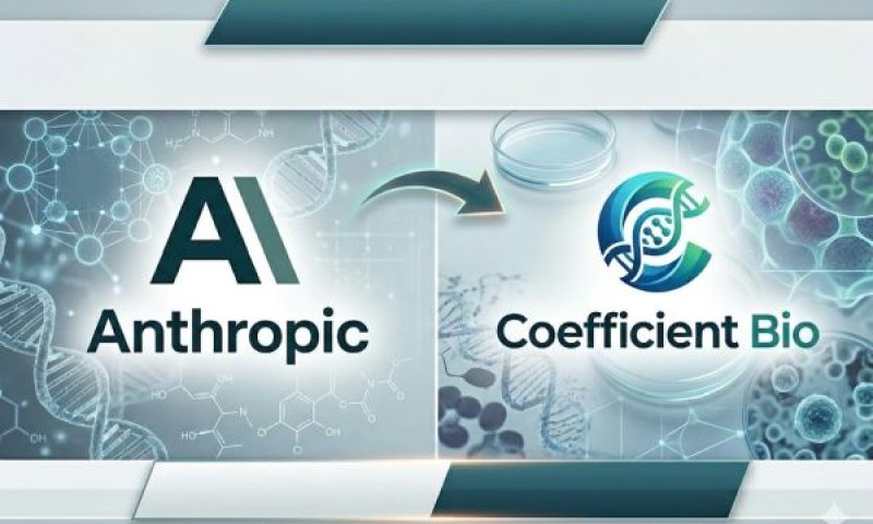 אנתרופיק (Anthropic) רכשה את הסטארט-אפ החשאי Coefficient Bio [עיבוד: AI]