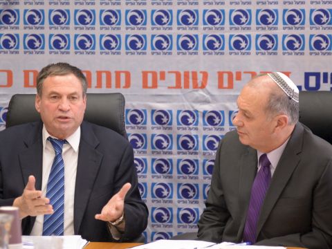 אלי דדון ועוזי דיין. מרוצים [צילום: שמוליק רחמני]