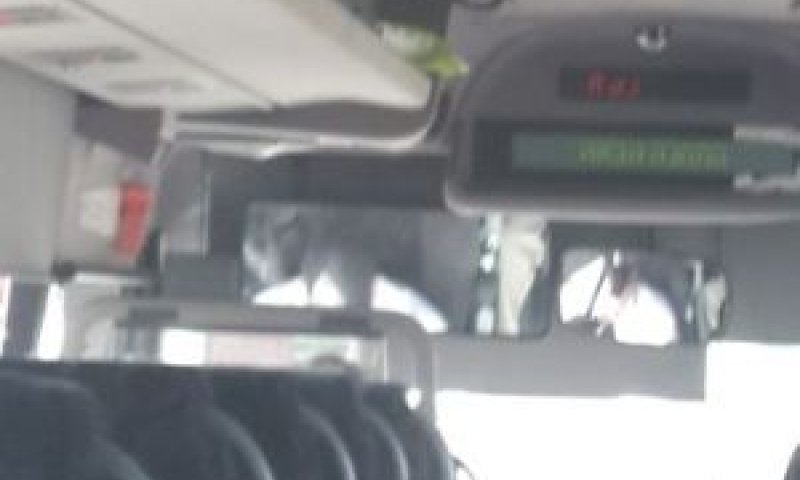 מצלמת אבטחה באוטובוס [צילום: אלי אלון]