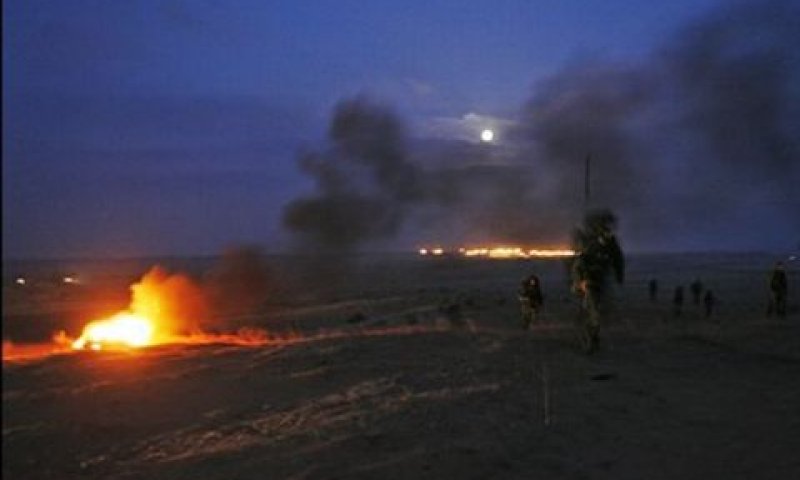 תרגיל בצאלים. יש אזהרות [צילום: AP]