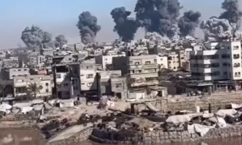 חגורת אש ומתקפות ממוקדות [צילום: רשתות ערביות]