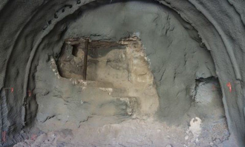 מקווה הטהרה מתקופת בית שני שהתגלה בעת העבודות על המנהרה המודרנית [צילום: יניב ברמן, רשות העתיקות]