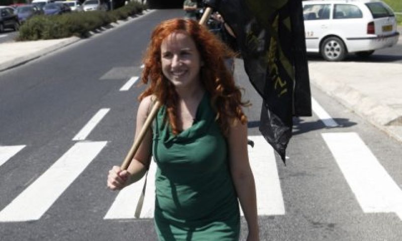 סתיו שפיר. "משטרת ישראל הופכת יותר אלימה" [צילום: פלאש 90]