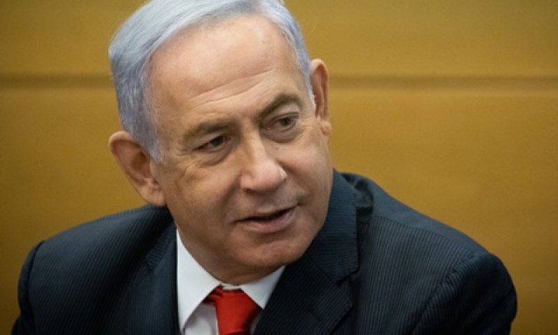 נתניהו. חמק מדלת צדדית [צילום: יונתן זינדל, פלאש 90]