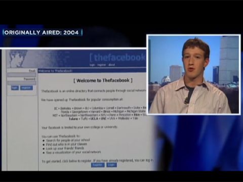 היו ימים. הפייסבוק ומארק צוקרברג – ב-2004 [צילום: מתוך הראיון]