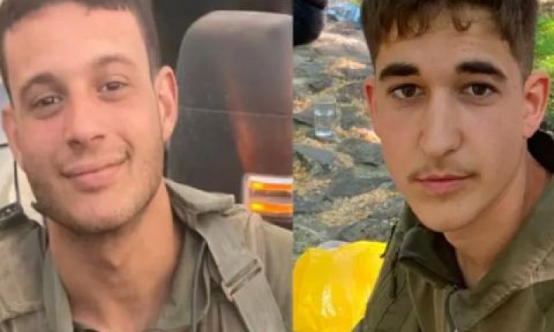 סמ"ר נחמן רפאל בן עמי, רס"ל (מיל') נדב כהן [צילום: דובר צה"ל]