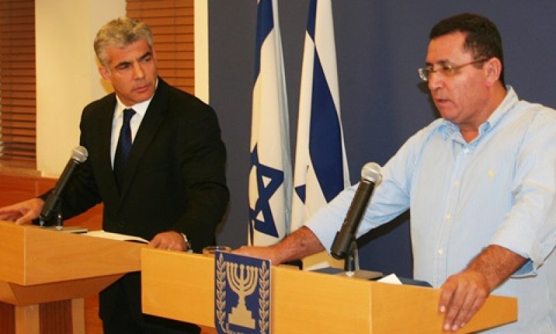 לפיד ועיני. לא נהיה יוון[צילום: דוברות האוצר]
