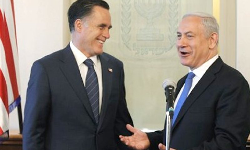 "סנקציות לא עזרו עד היום". נתניהו ורומני [צילום: AP]