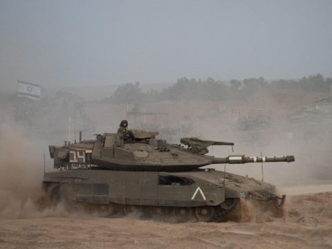הערכות כוחות צה"ל לפעילות הקרקעית ברצועת עזה [צילום: דובר צה"ל]