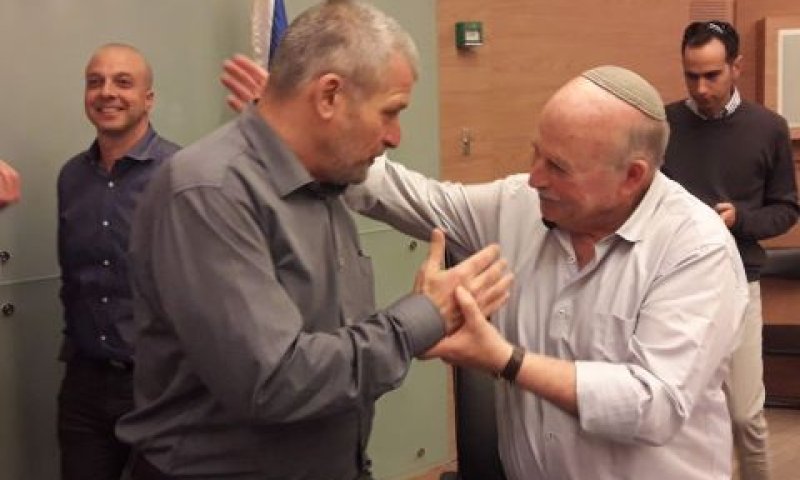 ניסן סלומינסקי ומיקי זוהר [צילום: דוברות הכנסת]